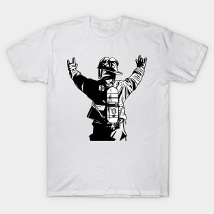 Firefighter Rocks - Squad - Firemen T-Shirt